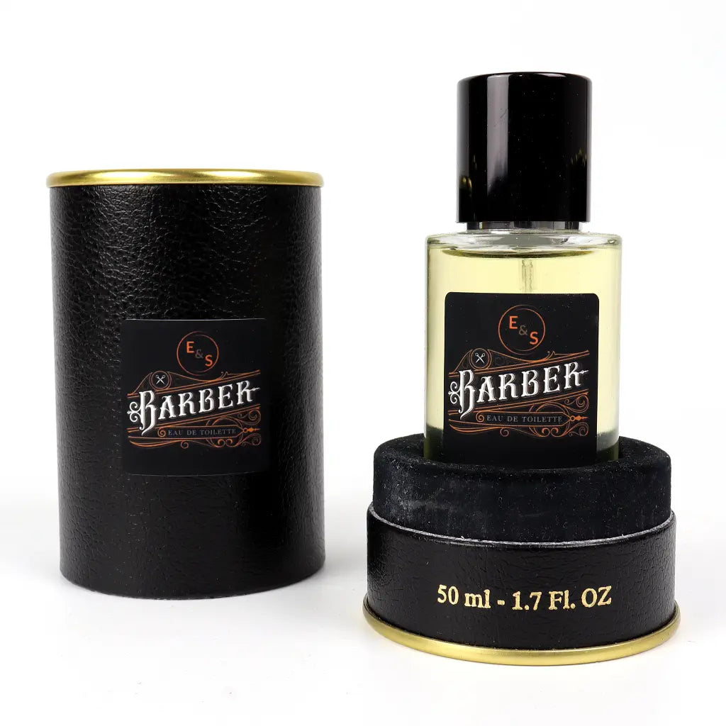 Etui et flacon Eau de Toilette BARBER