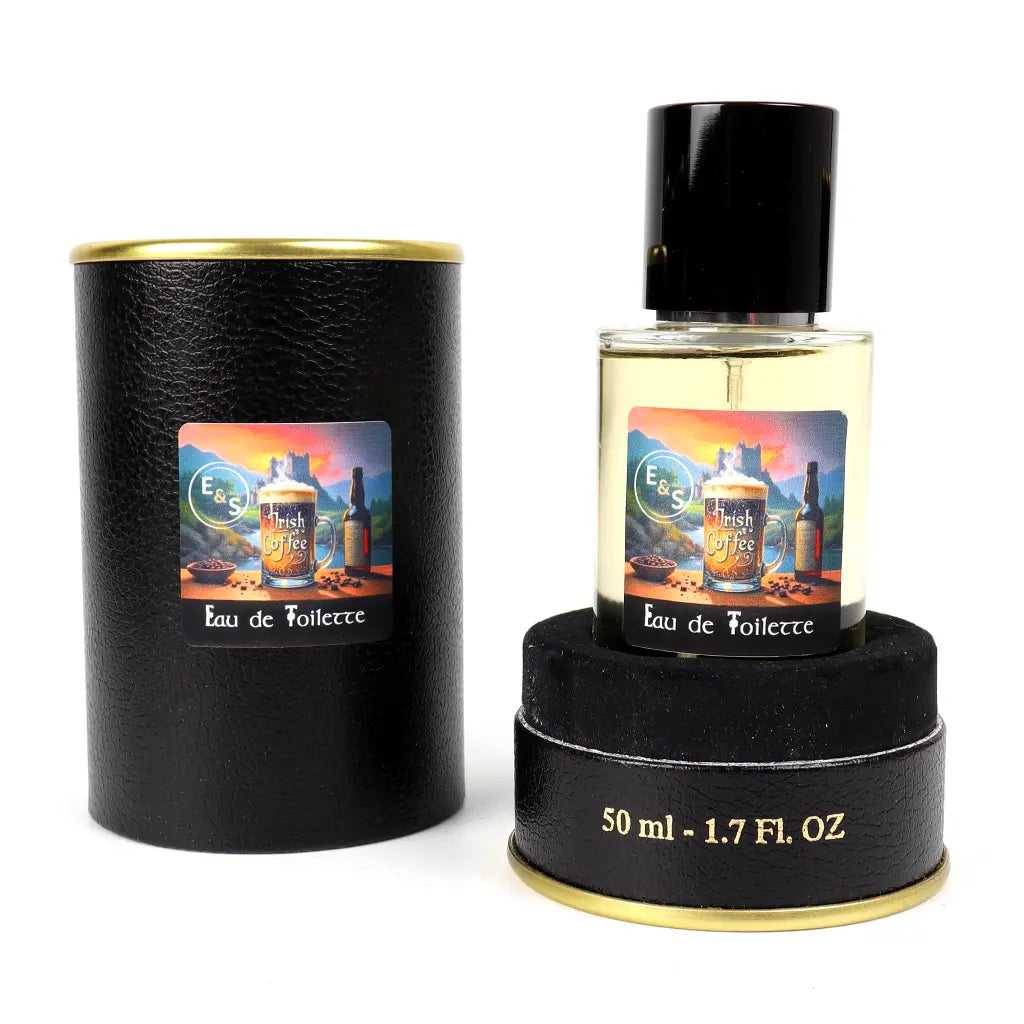 Etui et flacon Eau de Toilette IRISH COFFEE