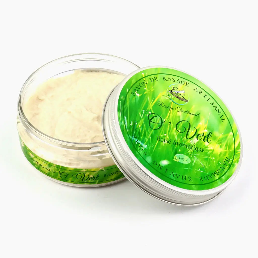 Savon à raser vegan O'VERT