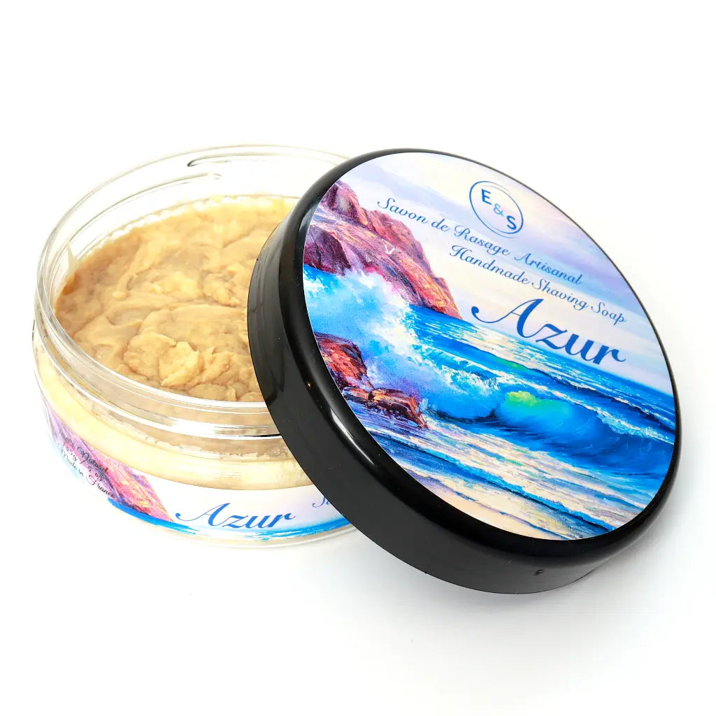Savon de rasage au Suif AZUR ouvert pour le rasage Classique