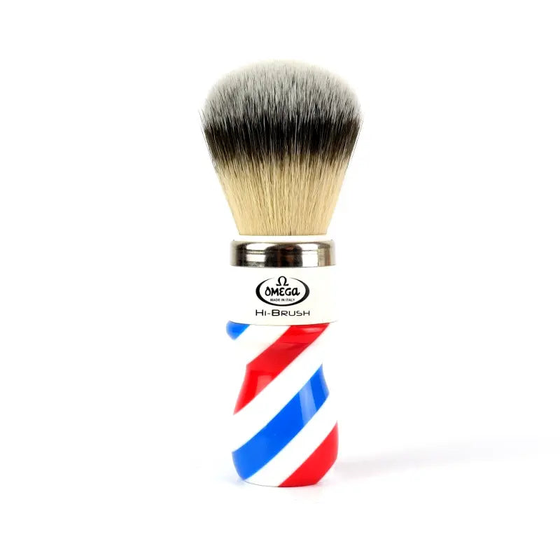 Blaireau de rasage OMEGA BARBER POLE 