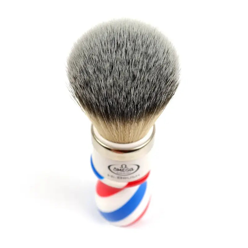 Blaireau de rasage OMEGA BARBER POLE 