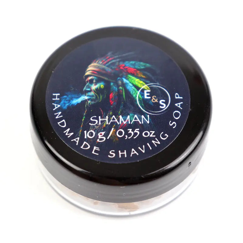 Echantillon de savon de rasage au suif SHAMAN