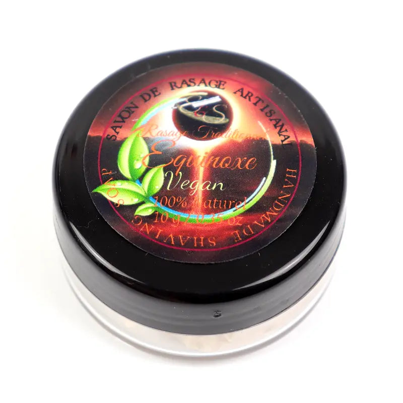 Echantillon de 10g de savon de rasage vegan EQUINOXE