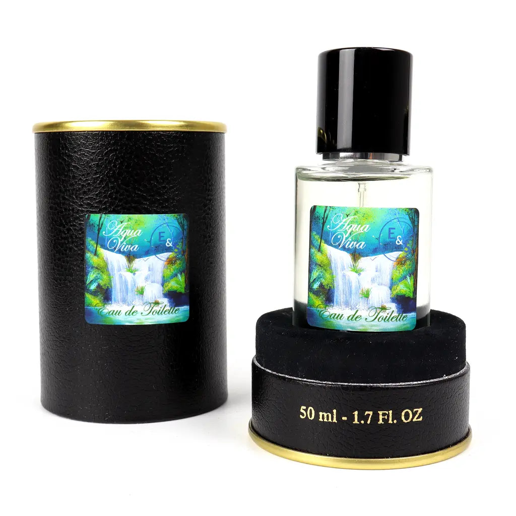 Etui et flacon Eau de Toilette AQUA VIVA