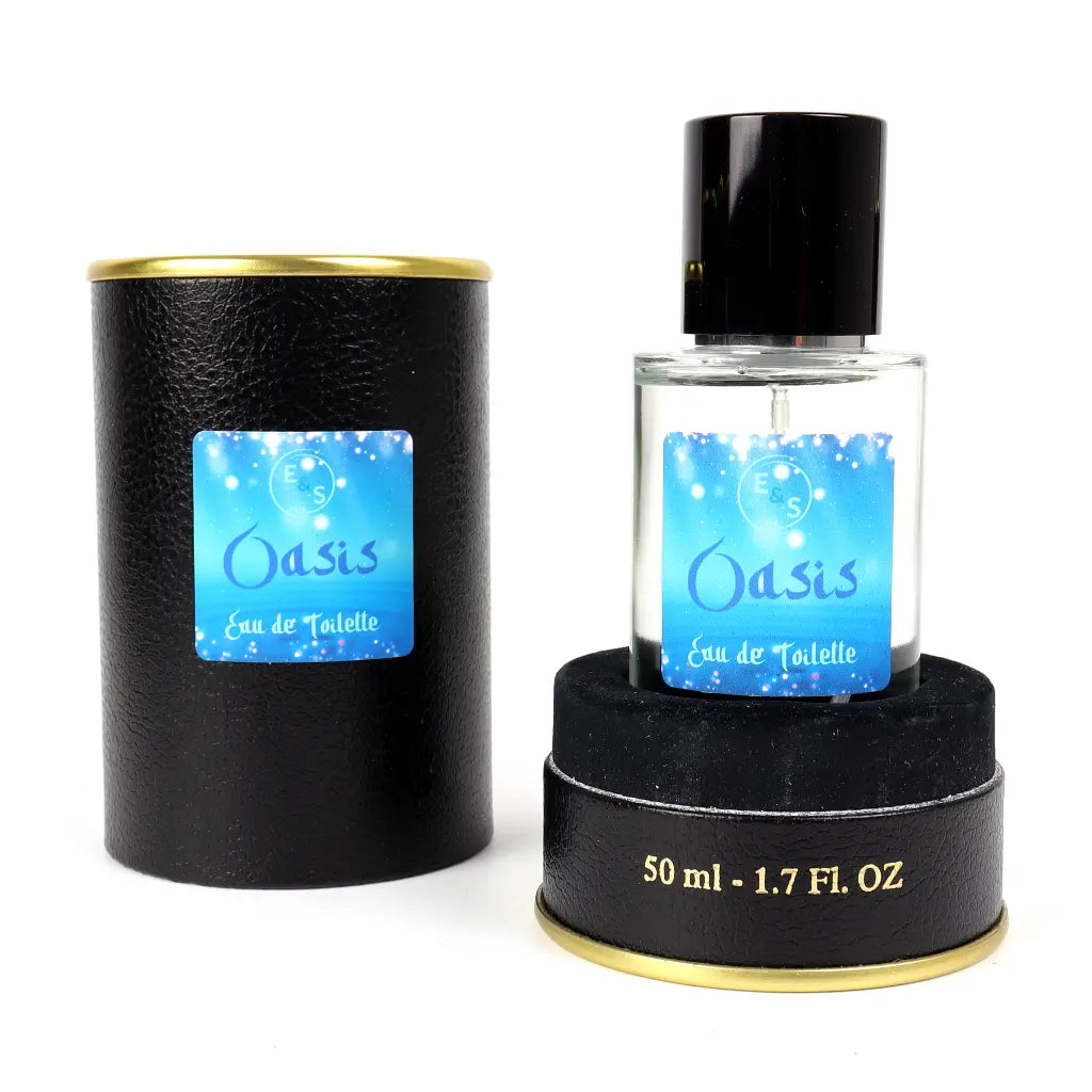 Etui et flacon Eau de Toilette OASIS
