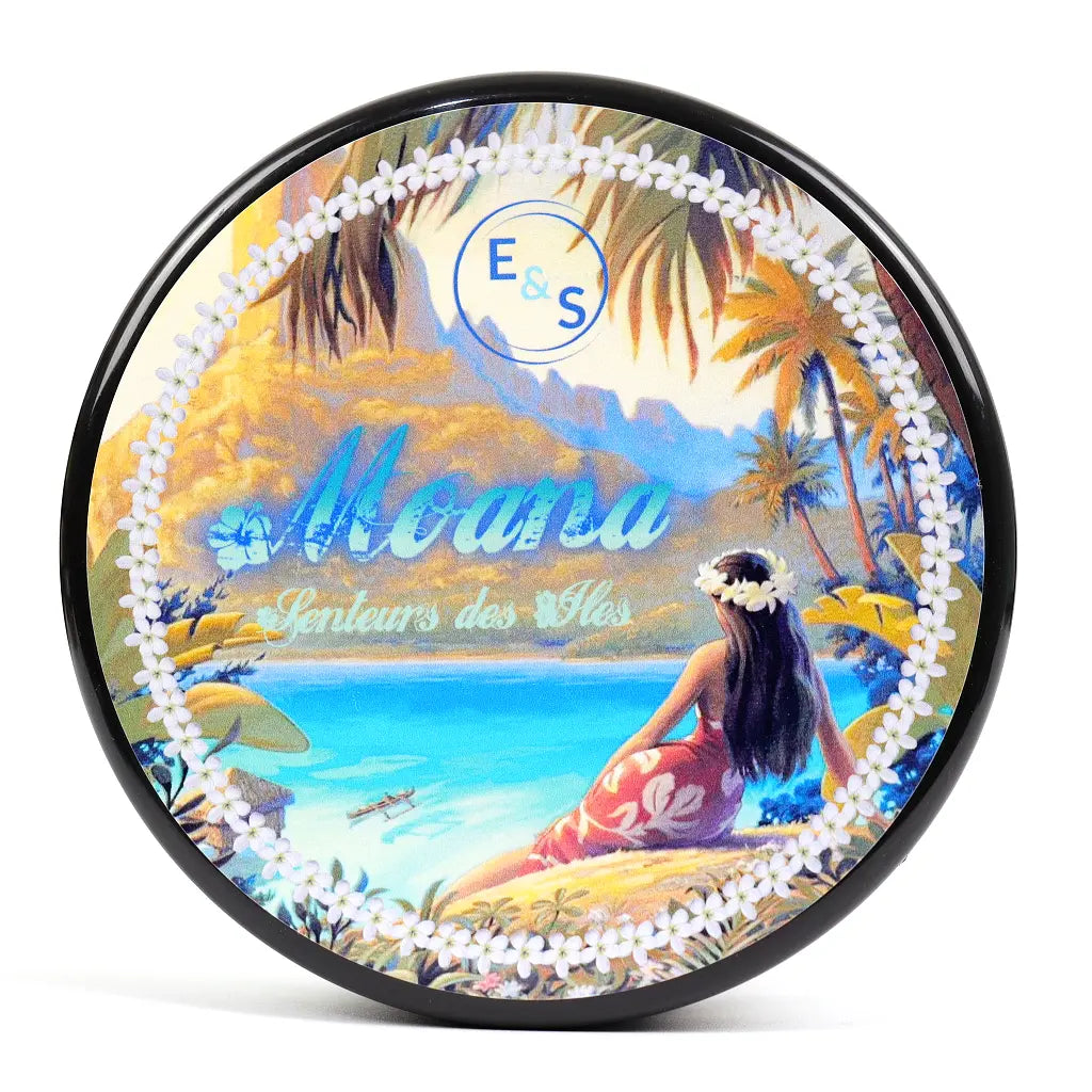 Savon de rasage au Suif MOANA pour le rasage classique