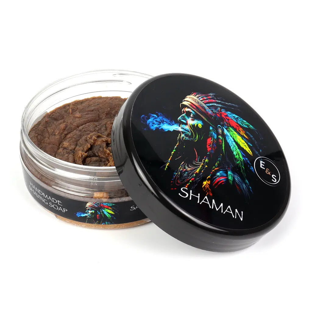 Savon de rasage au Suif SHAMAN pour le rasage Classique